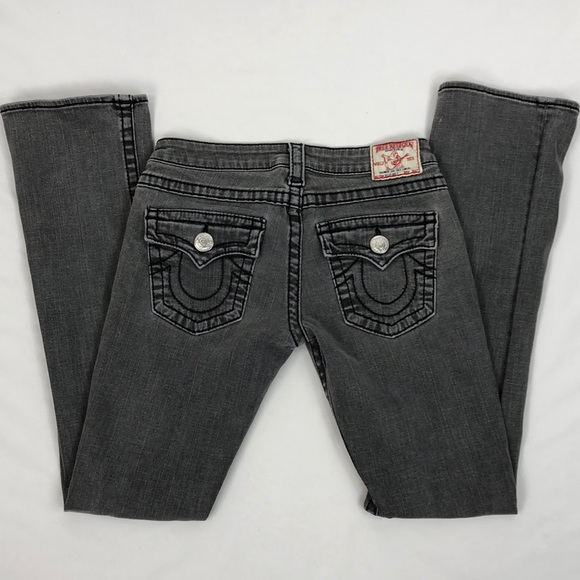 True Religion Billy Big T Gray Jeans, Size 29 - Picture 5 of 6